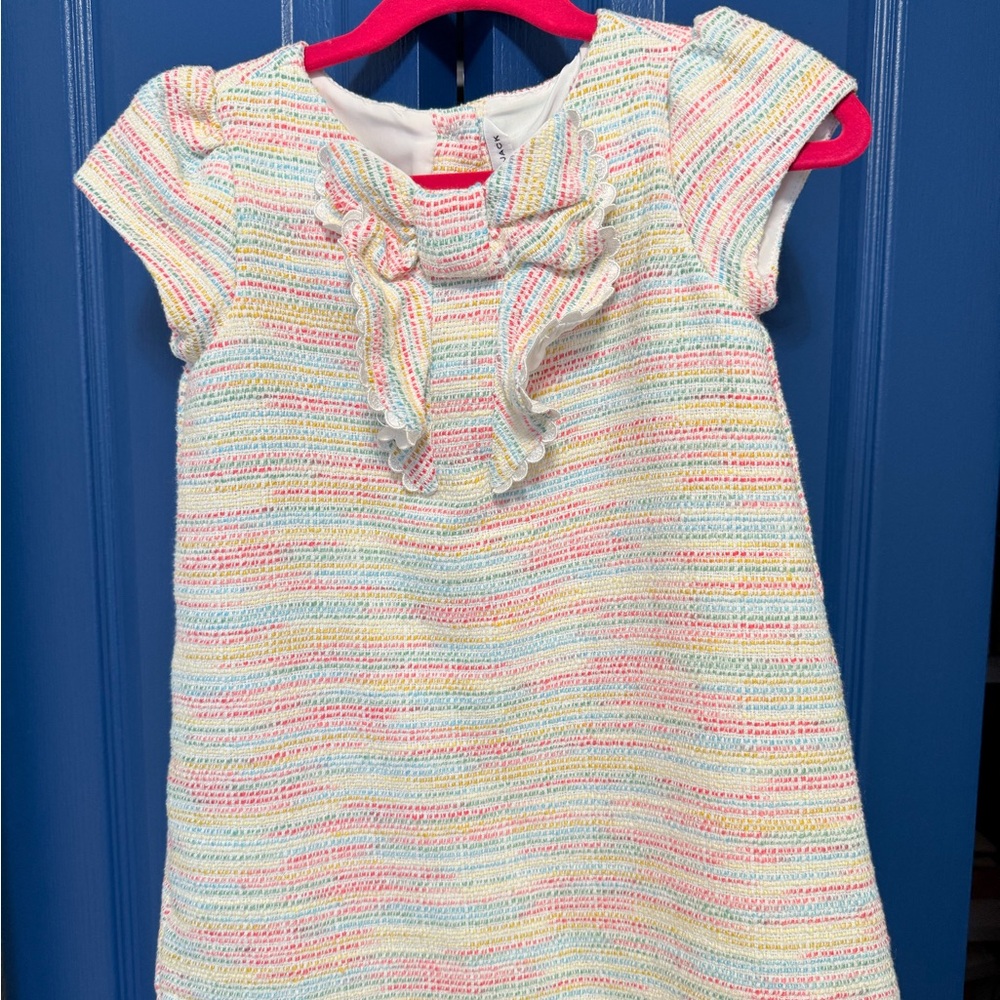 Janie and Jack Pastel Striped Dress